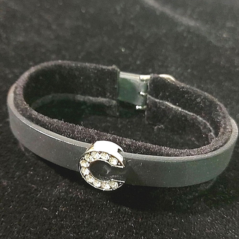 Free Diamante Letter C Band Bracelet